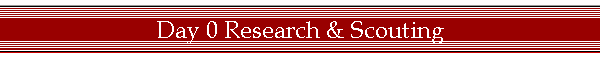 Day 0 Research & Scouting